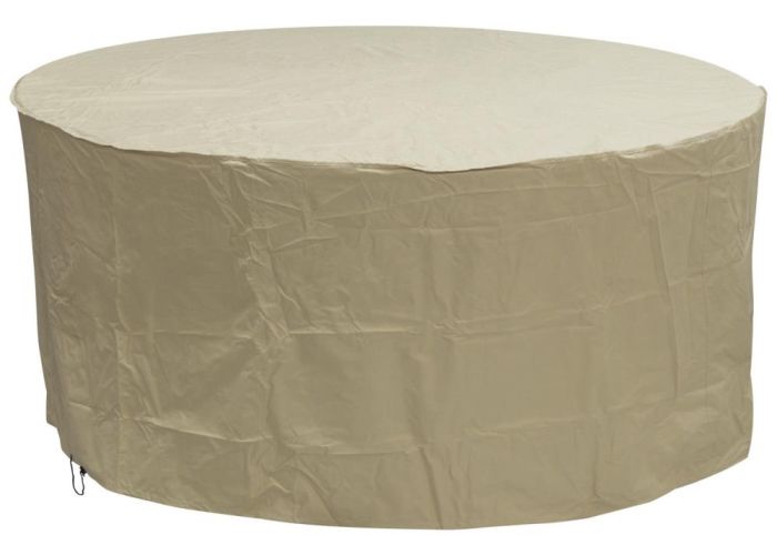 Oxbridge Sand Large Round Waterproof, Round Outdoor Table Cover Uk