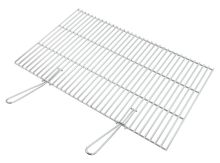 Woodside Stainless Steel Replacement Brick BBQ Cooking Grill, Heavy Duty, 67cm x 40cm