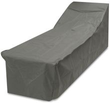 Oxbridge Grey Sun Bed/Sun Lounger Waterproof Outdoor Garden Furniture Cover