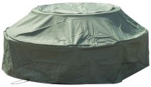 Woodside Green Waterproof Outdoor 8 Seater Round Picnic Table Cover