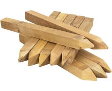 Woodside 12" (300mm) Square Wooden Fencing Stakes (pack of 20)