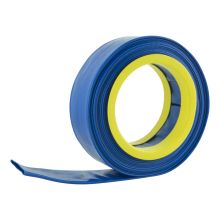Woodside 10M Blue PVC Layflat Hose Pipes Water Delivery Discharge Lay Flat 4 BAR