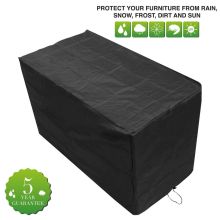 Oxbridge Black Bistro Waterproof Outdoor Garden Patio Set Furniture Cover