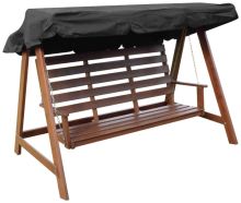 Woodside Black 2 & 3 Seater Garden Swing Chair Replacement Canopy Spare Cover