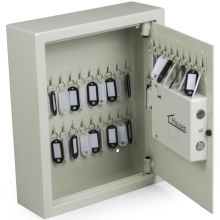 Hausen Wall Mounted 48 Key Electric Combination Lock Cabinet Safe