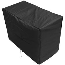 Oxbridge Black 2 Seater 1.34m 4ft Waterproof Outdoor Garden Bench Furniture Cover